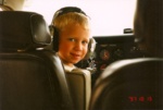 Tanner got to go flying on his 5th Birthday 1997
